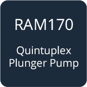 RAM170 - Quintuplex Plunger Pump